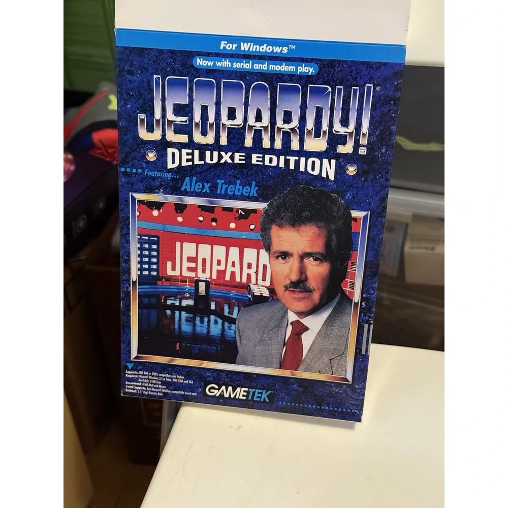 Jeopardy Deluxe Edition GameTek MS-DOS Computer Video Game
